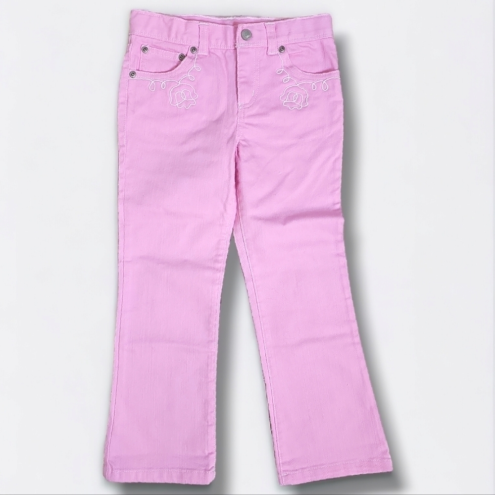 Lilly Pulitzer Pink Flare Denim Jeans - Size 6